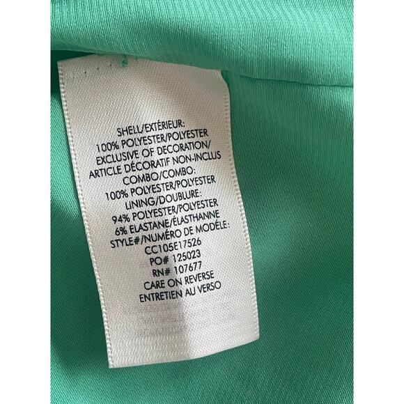 ALICE + OLIVIA Zia Embellished Drop-Shoulder Short Dress - Picture 13 of 13